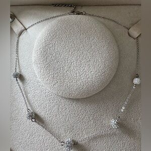 Silver Jeans Dazzling Silver Necklace